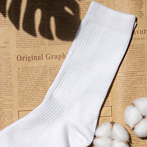 Smithking Quality Hygroscopic Comfy Breathable 100% Cotton Socks for Men & Women …2