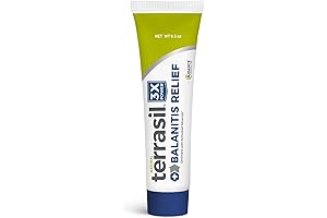 Terrasil Maximum Strength Balanitis Relief Cream Anti-Fungal Jock Itch Pain Relief Antibacterial...