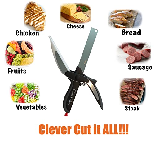 Clever Cutter 2-en-1 Cuchillo y Tabla de Cortar miniatura 3