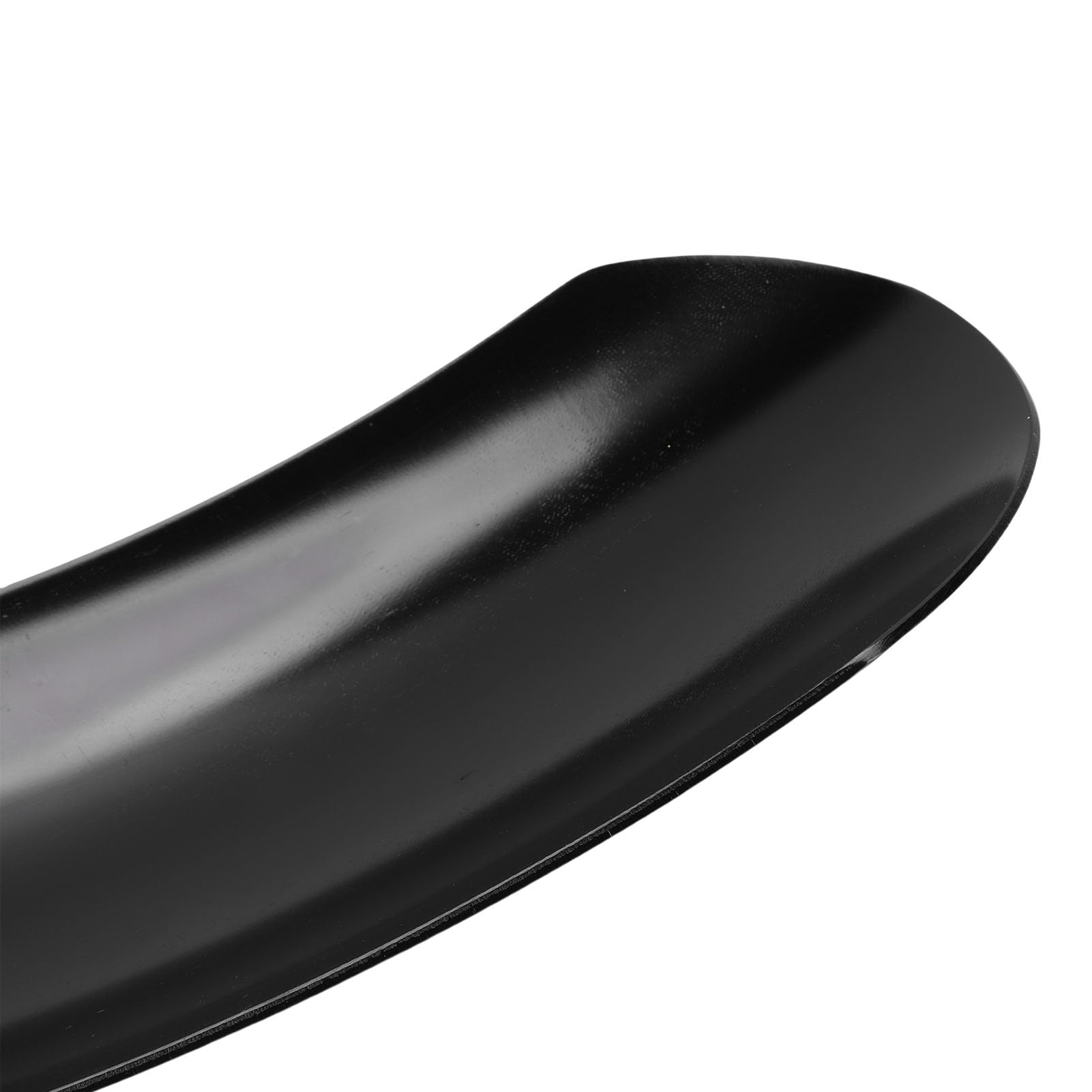 Tbest Guardabarros Delantero de Motocicleta de Montaje Alto, Cubierta de Guardabarros de Tablero Largo de Aleación de Aluminio, Reemplazo para Street Twin 900 Speed ​​Scrambler (Black)