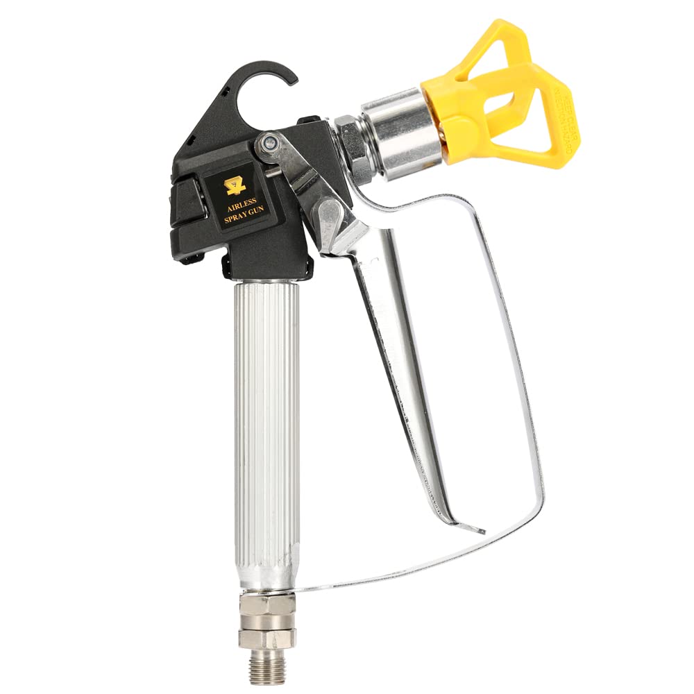 Pressure 3600PSI High Pressure 248Bar/ Tip Airless Spraying Gun Machine Paint No Gas Guard 87133