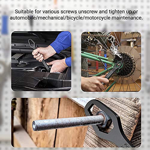 Chave de boca dupla de 5/16-7/8 gadas Chave universal multifuncional chave inglesa auto-apertada uni