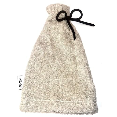 Swet Sauna Accessories Sauna Hat - Comfortable, Breathable, Cotton Cooling Towel Hat for Men and Women | Protect from Hair Damage and Overheating | for Dry and Infrared Saunas and Steam Rooms