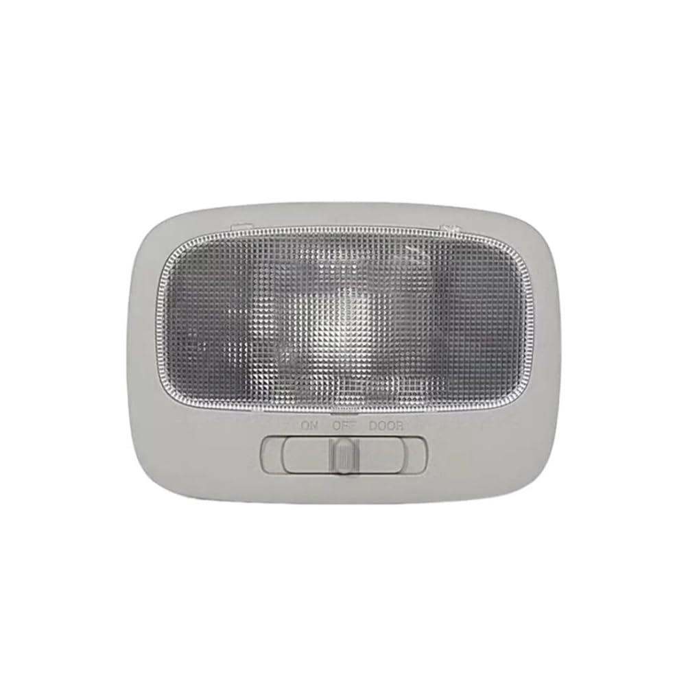 Lámpara de Techo Interior para Kia Sedona Rondo Carens 2008-2014, luz de Lectura Trasera con Interruptor 928704D500QW (Gris)