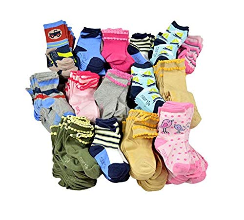 Image of TeeHee Socks Various Sample Socks Value Pack Bulk Socks Wholesale Lot for Women Men Children