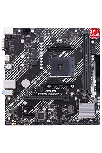 PRIME A520M-K, scheda madre AMD A520 (Ryzen AM4) micro ATX con slot M.2, 1 Gb Ethernet, HDMI/D-Sub, SATA 6 Gbps, USB 3.2 Gen 1 Type-A - Scheda madre - Immagine 4