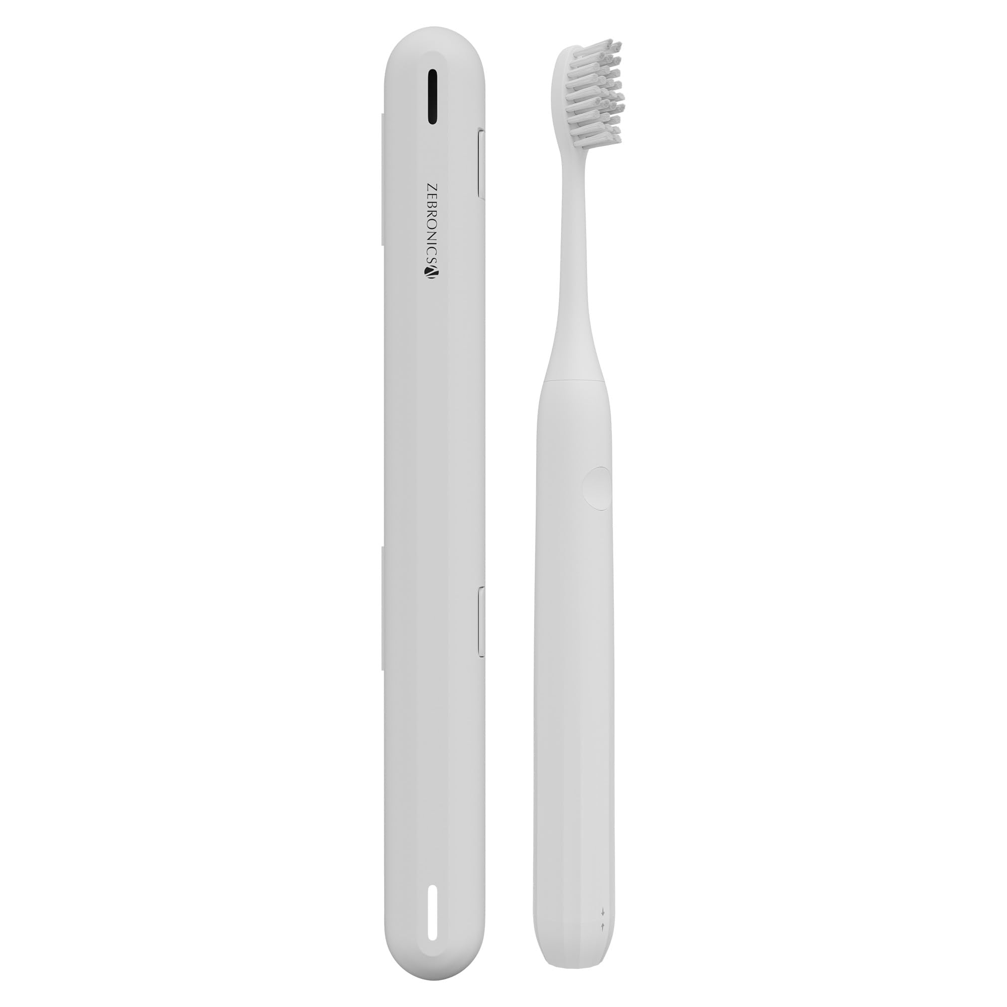 Zebronics Dent L20 Rechargeable Electric Toothbrush, Sonic Technology 30000 VPM, 3 Cleaning Modes, IPX7 Waterproof, Upto 40 Days Battery Backup, Type-C, Travel Case, 2 Extra Brush Heads (White)-image-42