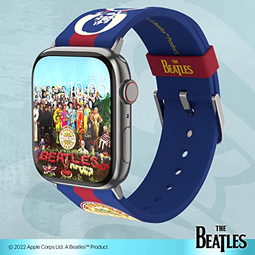 The Beatles - Sgt. Pepper's Lonely Hearts Club Band Smartwatch Band - Officially Licensed, Compatible With Every Size & Series Of Apple Watch (Watch Not Included) #TOP1