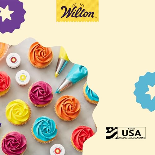 Wilton FBA_601-5580 Icing, 12-Count Gel-Based Food Color thumb #4