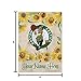 Rico Industries NBA Basketball Celtics Sunflower Spring Personalized Garden Flag