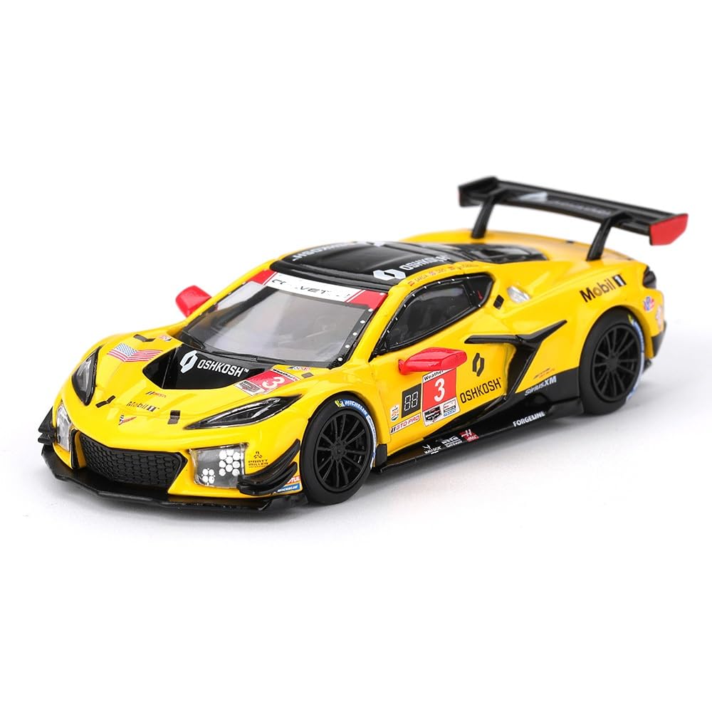 Diecast Model Car Compatible with Mini GT 1:64 Chevy Corvette Z06