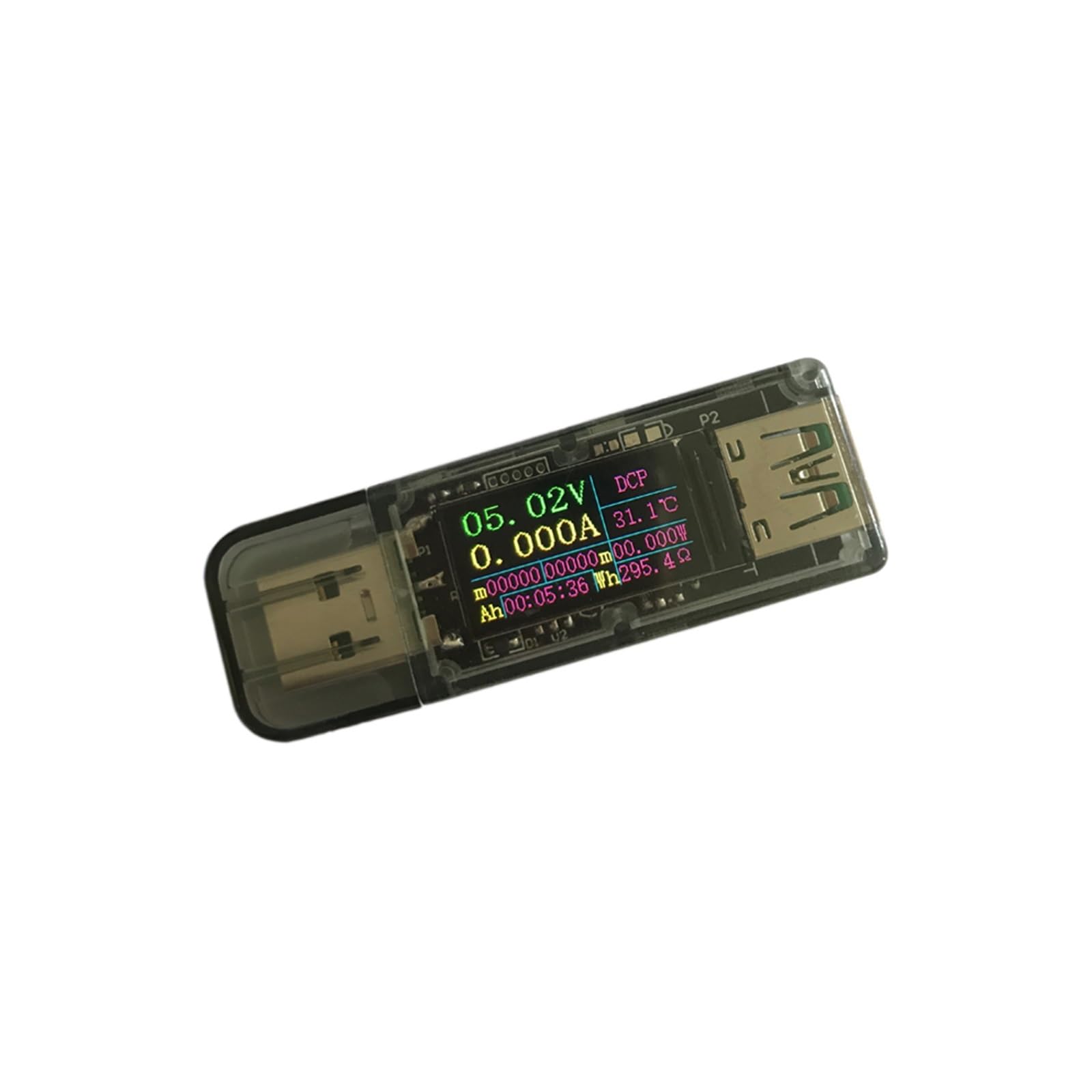 Testeur de capacité de tension de courant USB multimètre numérique FCP AFC DCP