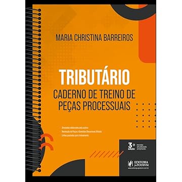 Capa do livro Tributário - Caderno de Treino de Peças Processuais - 3ª Edição (2024)