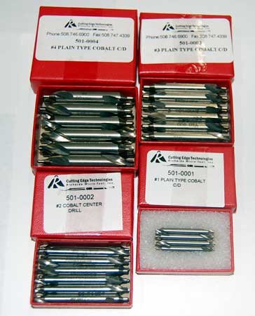 48 Pc. Richard #1 to #4 M42-8% Cobalt Combined Drill & Countersinks Kit