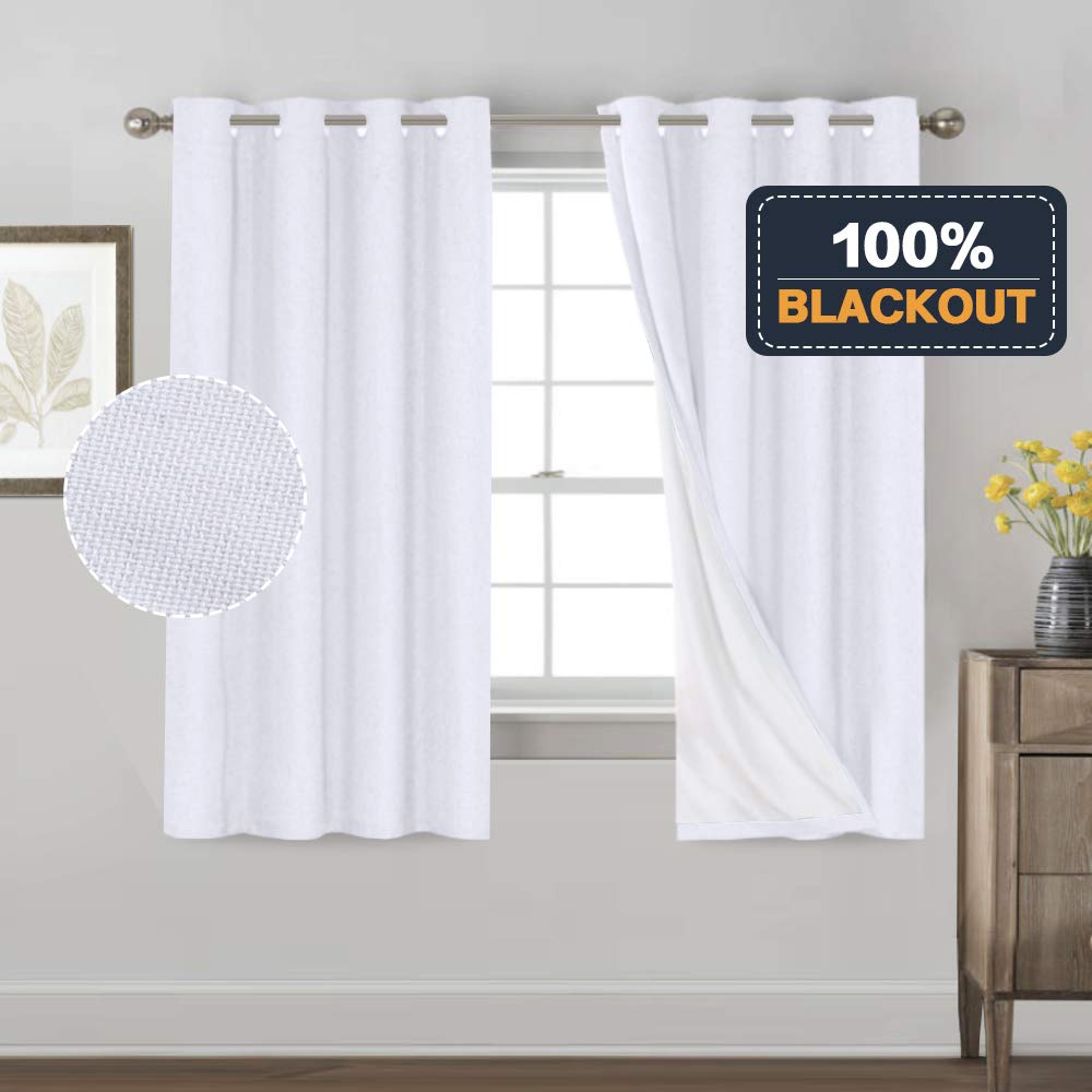 Blackout White Curtains Curtains & Drapes 2023