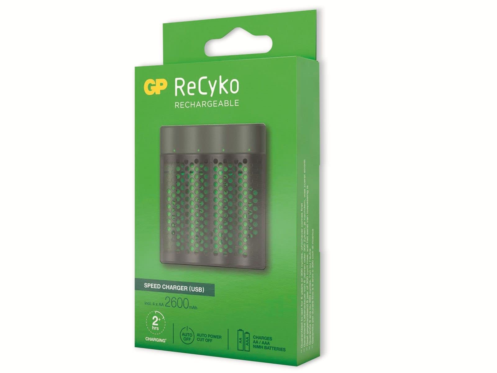 GP 4-portowa ładowarka/kaseta USB zestaw 4
