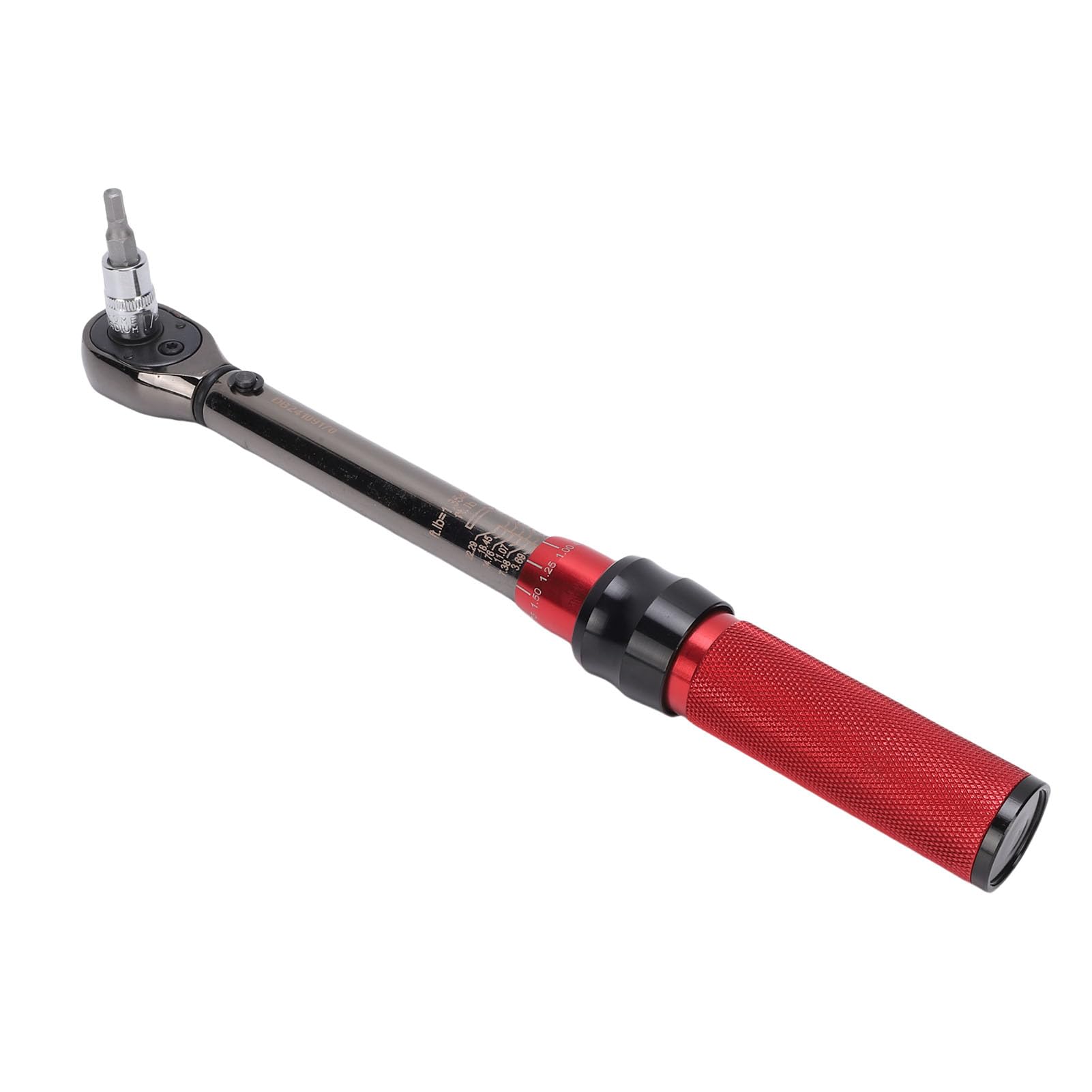 Ejoyous Set di Chiavi Dinamometriche a Scatto da 1/4 Pollici, Chiavi Dinamometriche per Bici in Acciaio Cr V E Alluminio, Cricchetto da 2,5 a 30 Nm 72 Denti con Sgancio Rapido per Riparazione