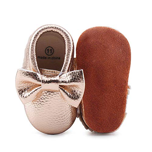 Rose Gold Infant Shoes Tot Shoes