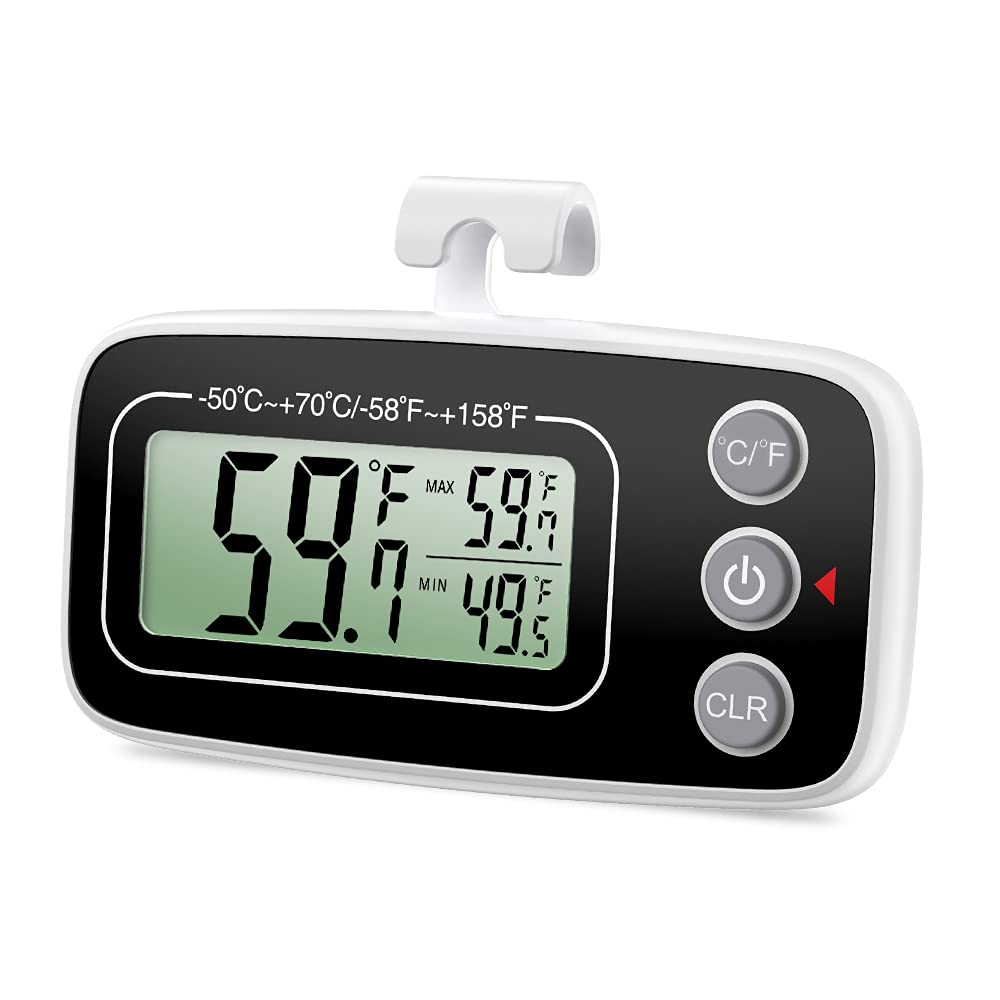 Brifit Kühlschrank Thermometer, Gefrierschrank Thermometer