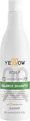 Yellow Professional Yellow Scalp Balance Shampoo Regulador De Sebo E Couro Cabeludo Oleoso - Reduz E Regulariza A Oleosidade - Qualidade Profissional De Salão 500Ml