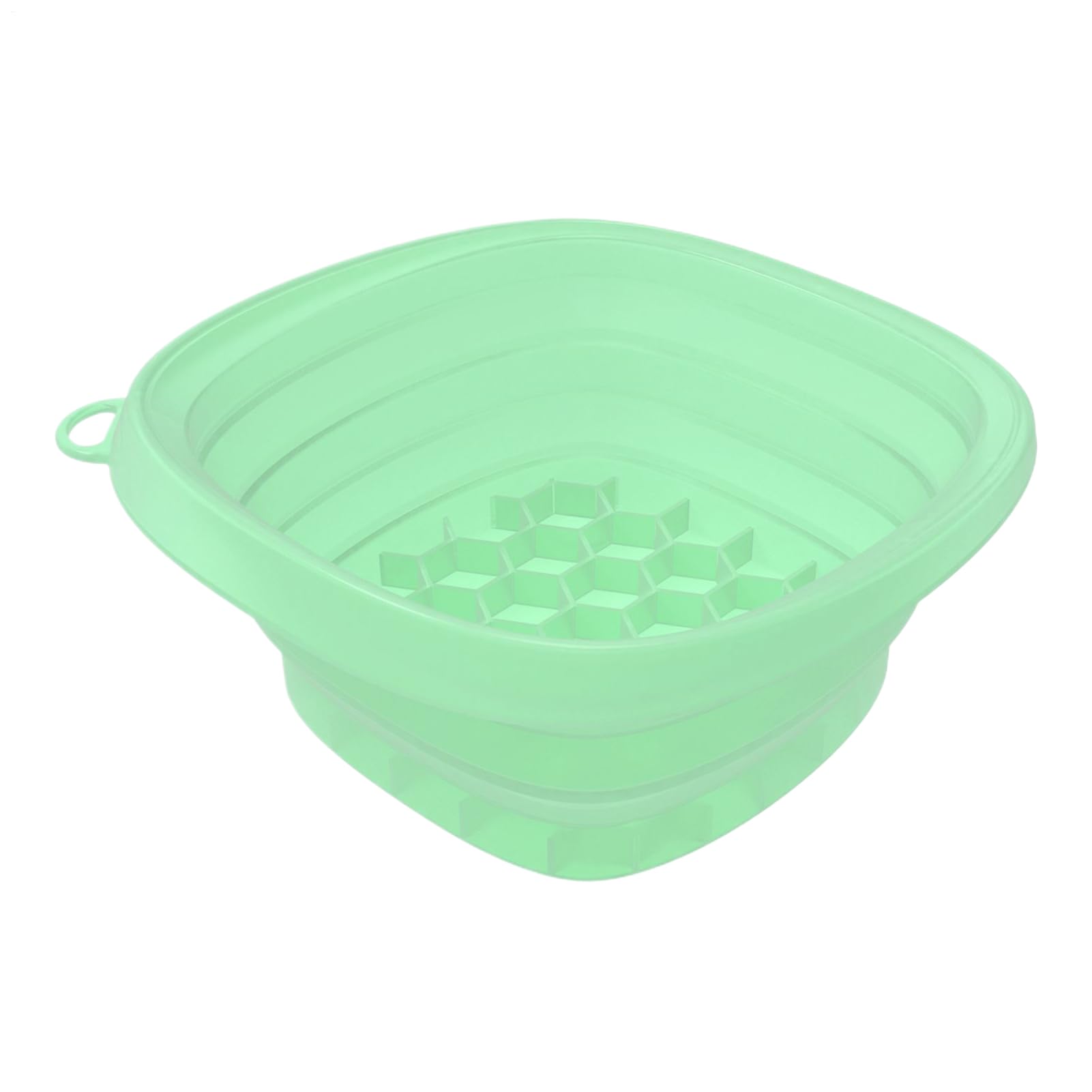 Genérico Cuenco Facial Para Hielo - Baño Frío Facial para Rostro - De Silicona Con Bandeja Integrada Para Cubitos Plegable Para Cuidado De La Piel Spa Y Hogar