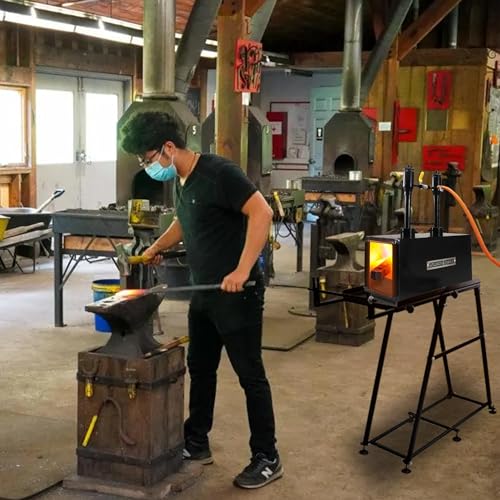 Simond Store PFI-05 (662..) Double Burner Gas Propane Forge Furnace Blacksmith Knife Making Farriers thumb #8