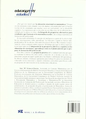 Matemática emocional: Los afectos en el aprendizaje matemático: 83