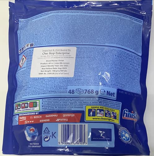 Finish Tabs Powerball Zitrone - 90 ml – Ansicht 2