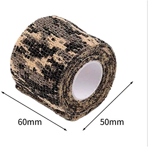 auvstar selbstklebende Tarnung Band, Outdoor Tarnband selbsthaftend, Klammern für Schrotflinten Jagd-Camping… – Bild 3