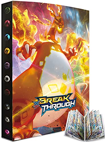 JKYYDS Raccoglitore carte, album grande sleeves porta libro, 9 tasche bustine Proteggi molto bene la carta da collezione - 24 pagine - contiene 432 carte (Y23)