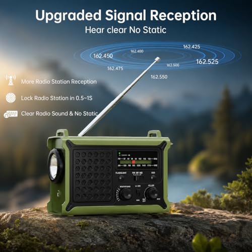 Portable Emergency Solar Radio Charger