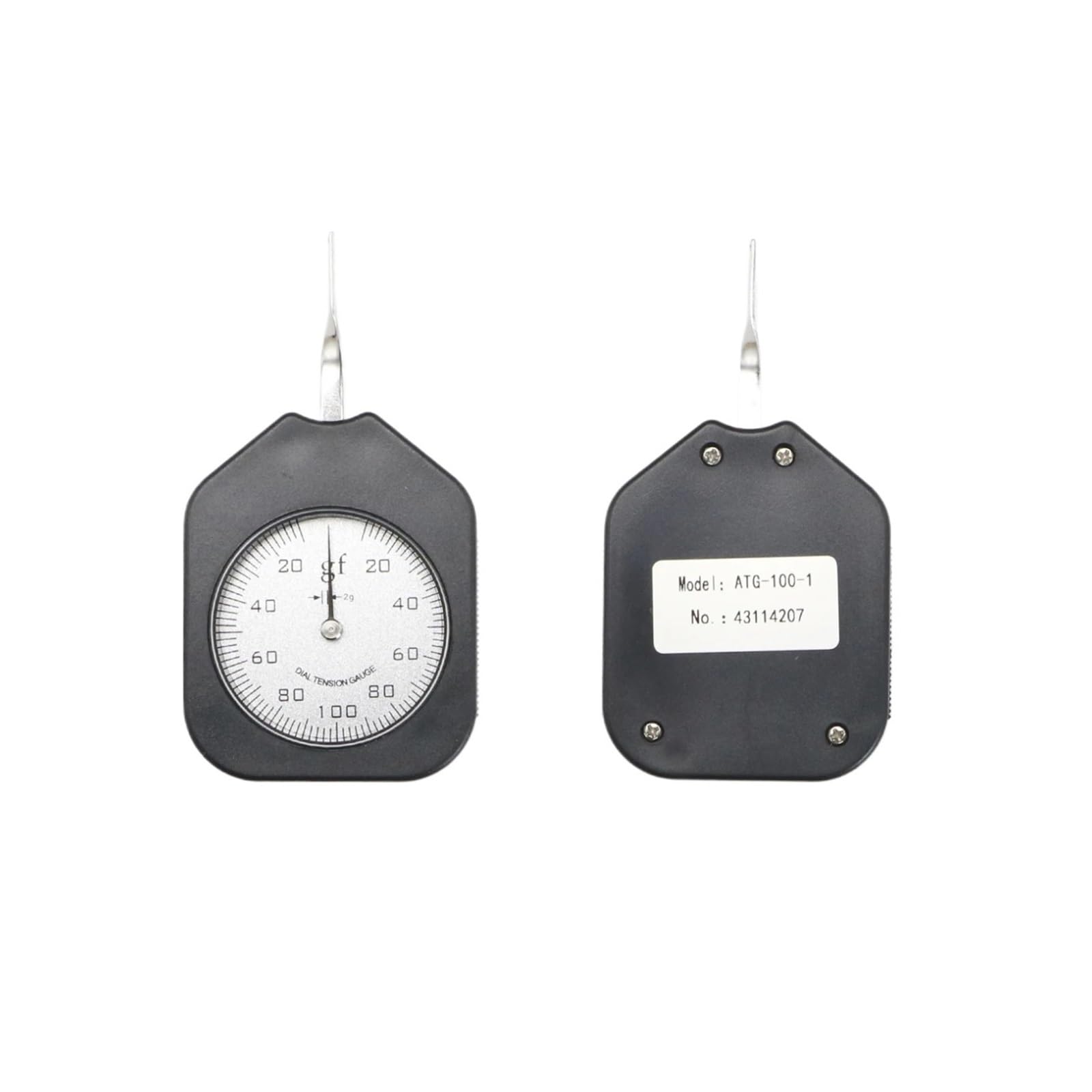 Medidor de tensión de dial Instrumentos de medición de fuerza de calibre de medidor de tensión de un solo puntero(30g)