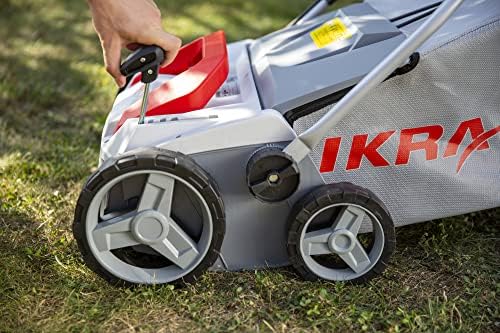 Bild 6 - IKRA Elektro Vertikutierer Rasenlüfter IEVL 1838, Fangkorb 40l, Arbeitsbreite 38cm, Arbeitstiefe einstellbar