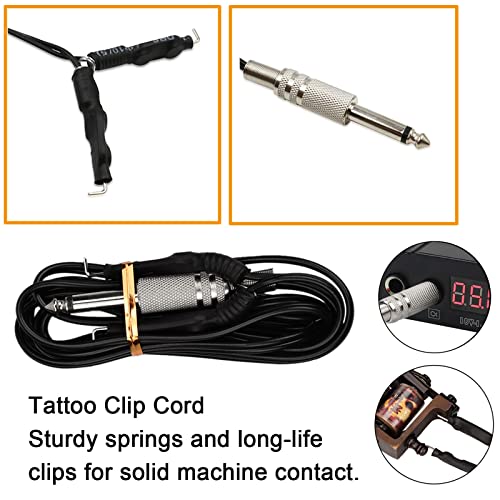 Sotica Coil Tattoo Machine Kit, Complete Tattoo Machine Kit Premium Machine Kit With Tattoo Ink Tattoo Power Supply Tattoo Foot Pedal Tattoo Needles For Lining Shading Permanent Makeup Tattoo Supply #TOP3