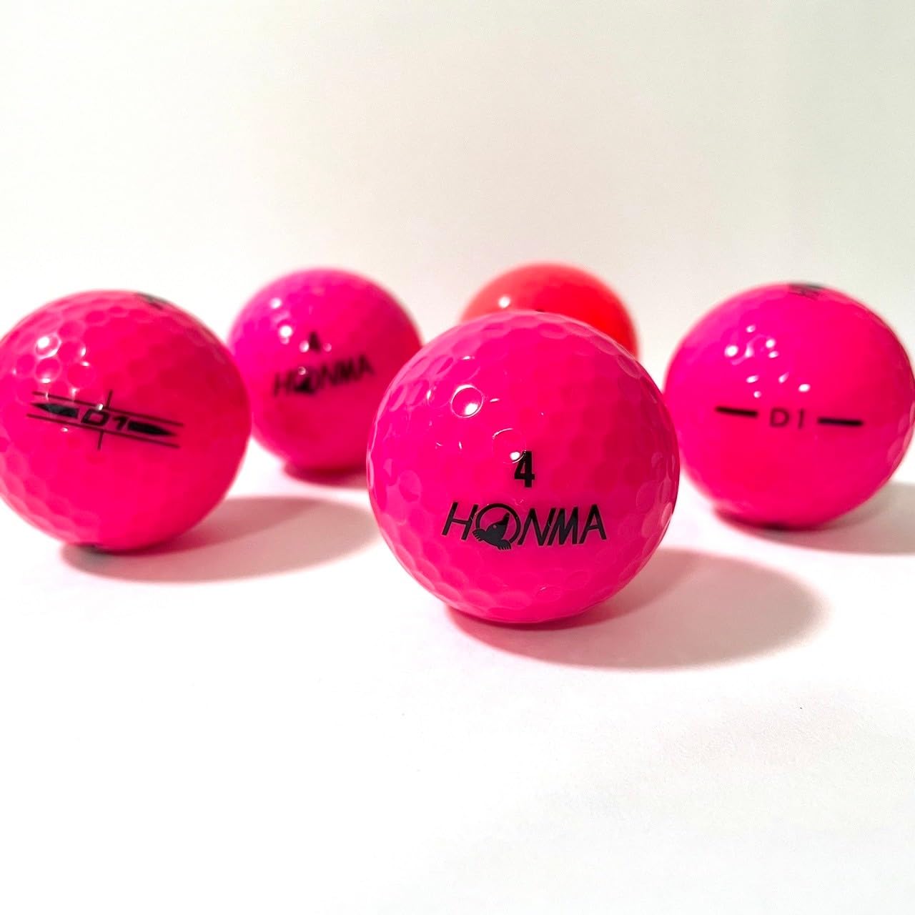 Amazon.co.jp: ホンマ ロストボール ピンク 30個 A+ABランク