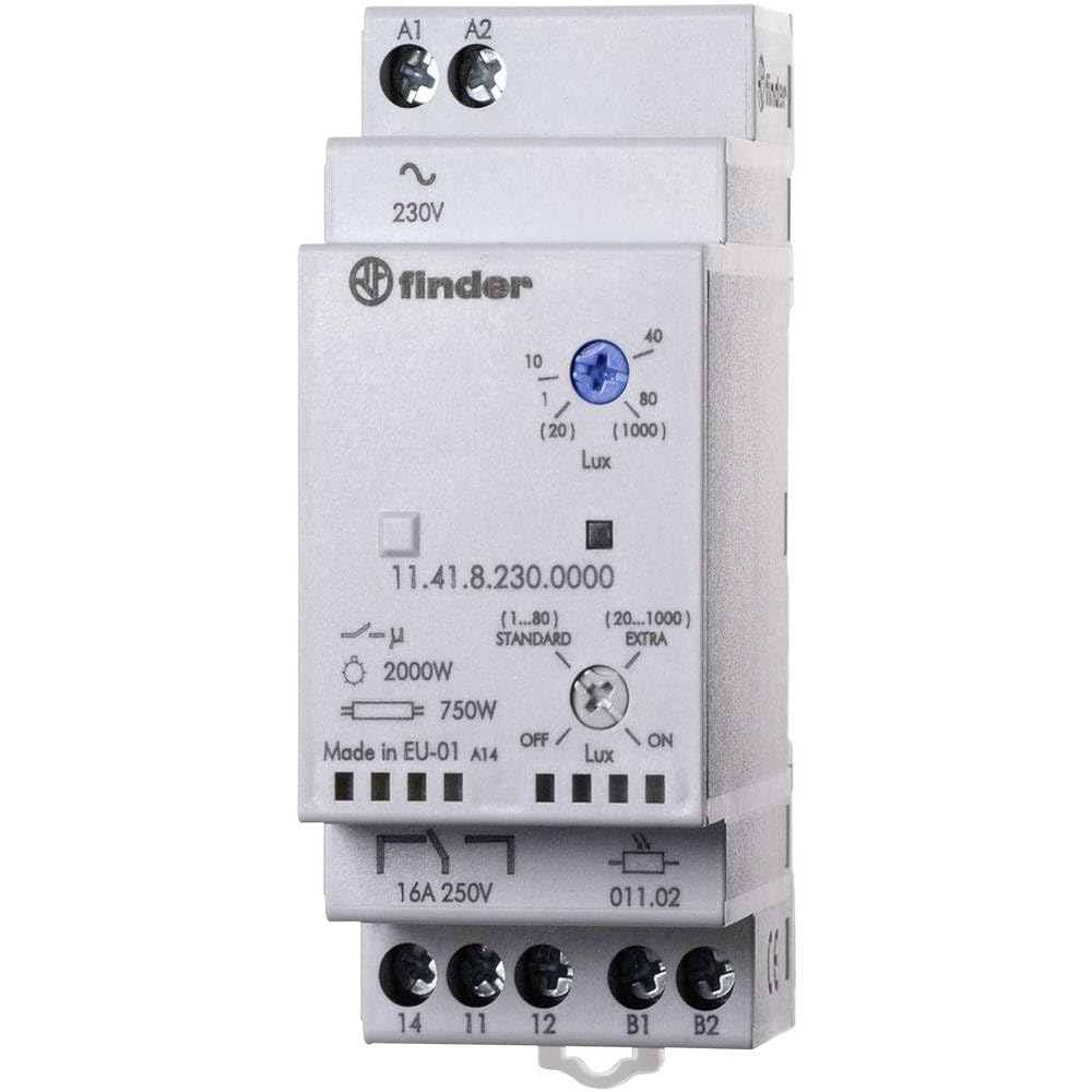 Finder Serie 11 – interruttore crepuscolare modulare 1CC