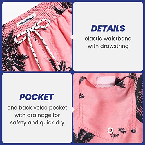 Maamgic Mens Slim Fit Quick Dry Swim Shorts Swim Trunks Mens Bathing Suits With Mesh Lining #TOP2