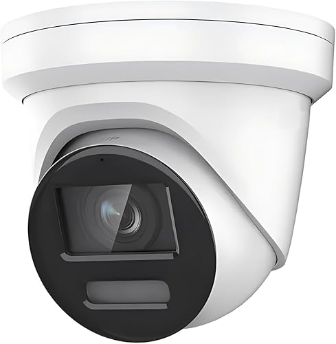 DS-2CD2387G2-LU Cámara IP Hik 8MP Color-VU de 0.157 in, cámara de red de torreta 4K PoE para interiores y exteriores con detección de