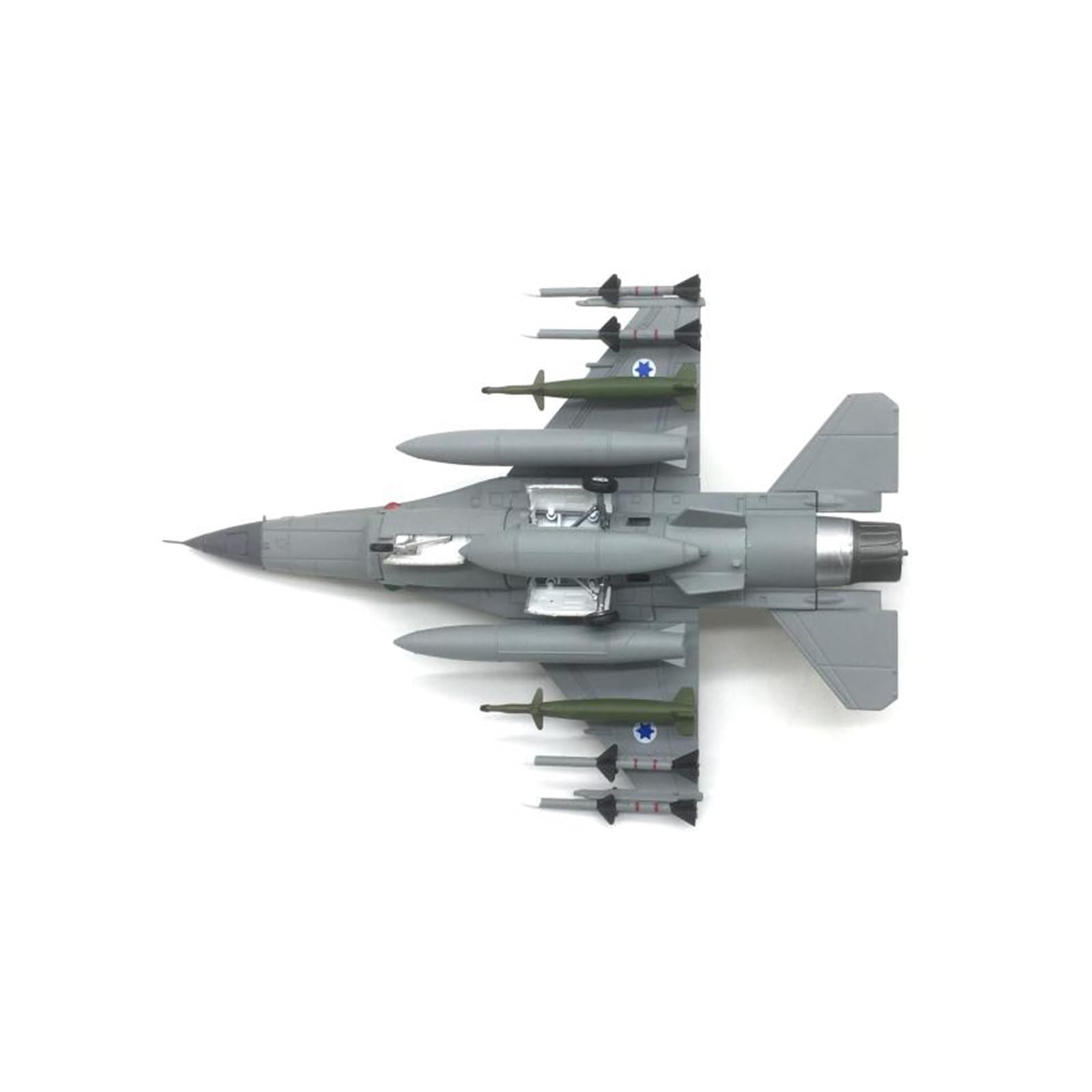 Must-Have for Collectors Modello in Piccola Scala Aerei 1:72 per F-16I Fighter Simulazione Modello in Lega pressofusa Finito Decorazione del Desktop Kit di Costruzione di Modelli