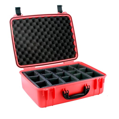 Seahorse SE-720D Waterproof Protective Hardcase with Adjustable Divider Tray (Orange)