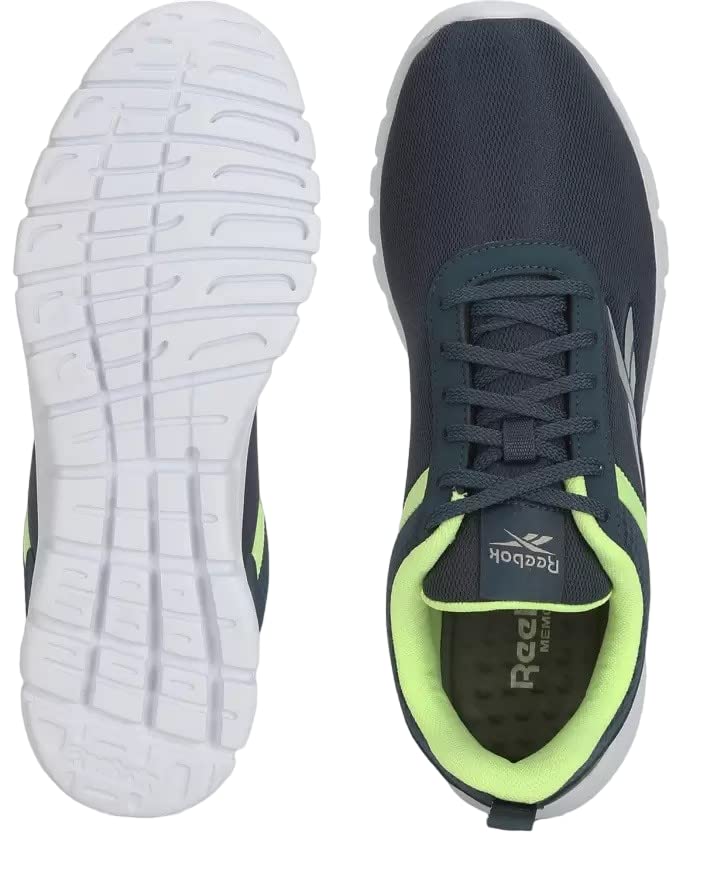 Image of Reebok Men's Running Shoes EVA Cushioned PU Textile Mesh Sports Shoes for Men | Supportive Gym Shoe for Men | Running, Jogging, Walking & Gym | Emergo Runner
