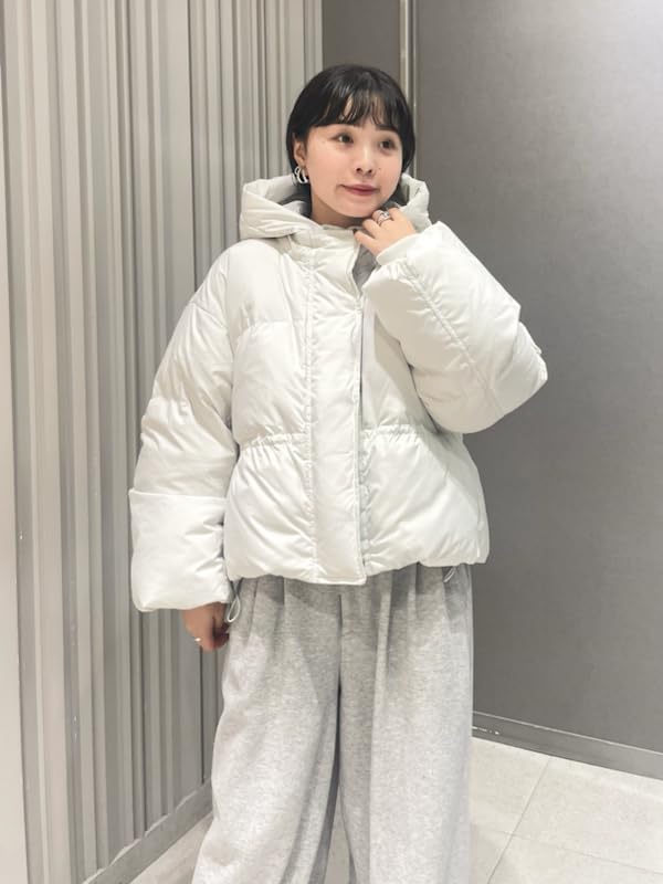 フレイ アイディー] フードドロストショートダウンコート FWFC244043