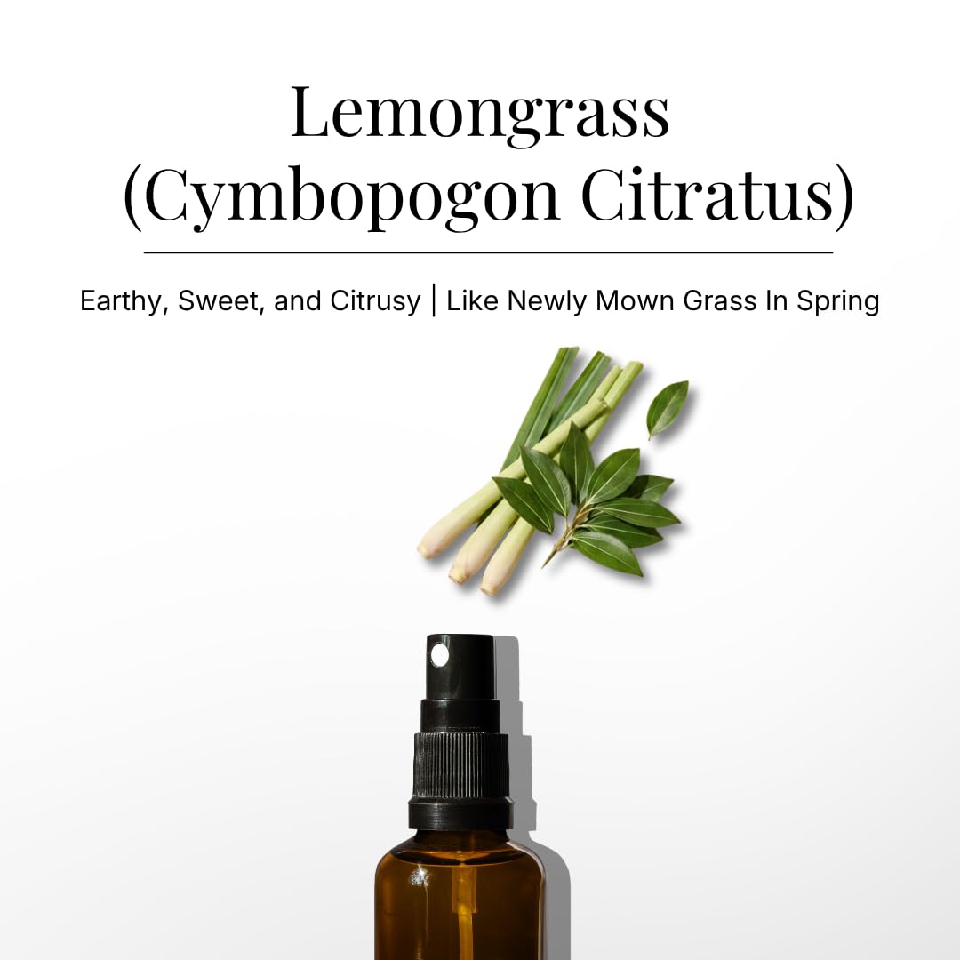 Lemongrass Air Freshener Spray for Room, Linen & Pillow 100ml by Aromafume view 2