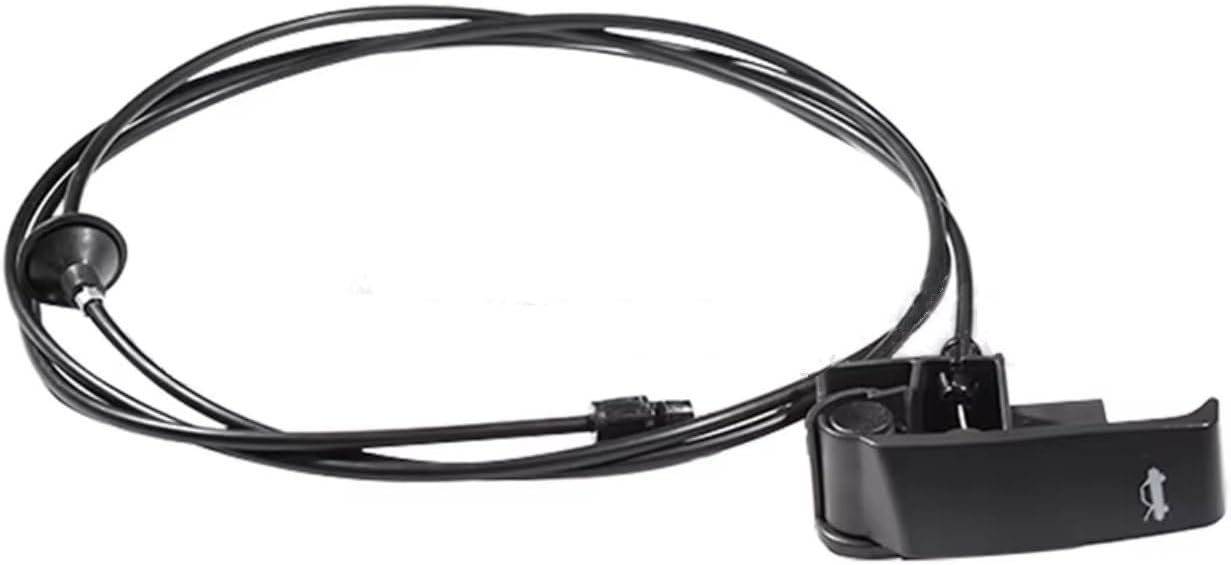 Hood Release Grip Handle Compatible With Chevrolet For Silverado 2500 HD 2001 2002 2003 2004 2005 2006 2007 15142953 Hood Release Cable With Handle Car Parts