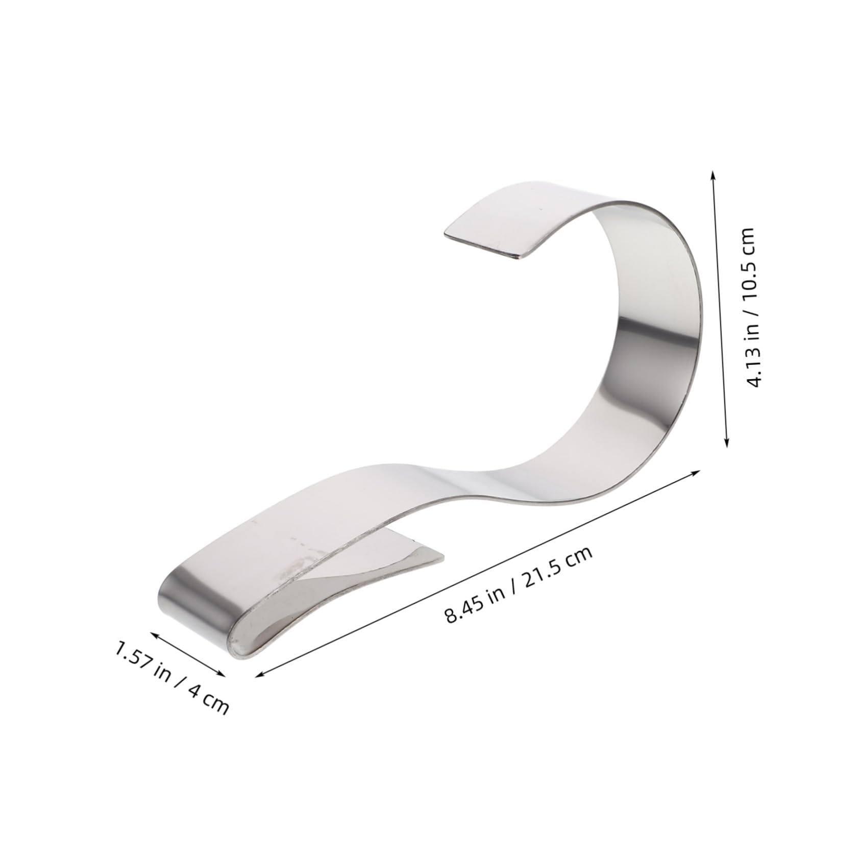 BESPORTBLE Belt Display Stand Elegant Metal Holder for Retail Store Home Use Versatile Belt Organizer Luxurious Finish Space-efficient Design for Accessories