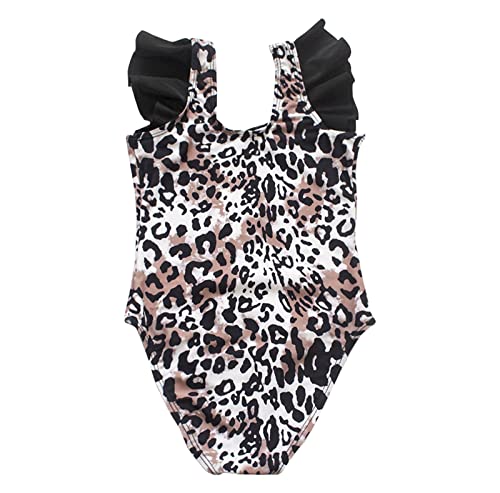 Swimsuit Kids Bathing Suit Little Girls Swimming Wear Cutemile Bathing Suit With Ruffled Hem Quick Dry (Grey, 4-5 Years) #TOP6