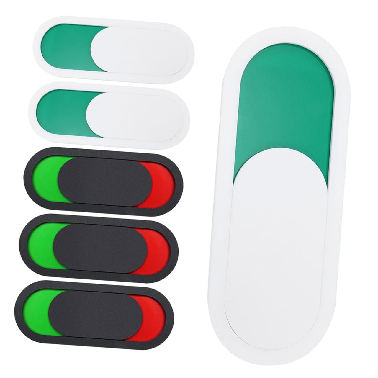 ARTIBETTER 5 Series Estado De Cambio De Número De Casa Para Detener Ocupado Condujo Señal De Puerta No Molestar Divertido Signo De Privacidad Baño Oficina Plexiglás 6 Piezas X 5