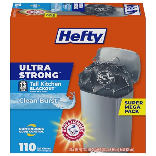 Hefty Ultra Strong 13 Gallon Trash Bags...