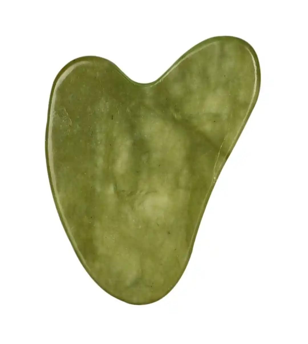 Green Jade Gua Sha Scraping Tool - Ntural Skincare Stone for Tightening Skin, Enhancing Blood Flow, Sculpting the Jawline, and Relieving Facial Tension - Anti-Aging Facial Tool-image-47