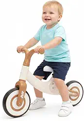 Bicicleta de Equilíbrio Infantil, Sem Pedal, Marrom,suporta até 30kg, Ascento Ajustável Ideal Para Os Primeiros Passos Bem Leve.